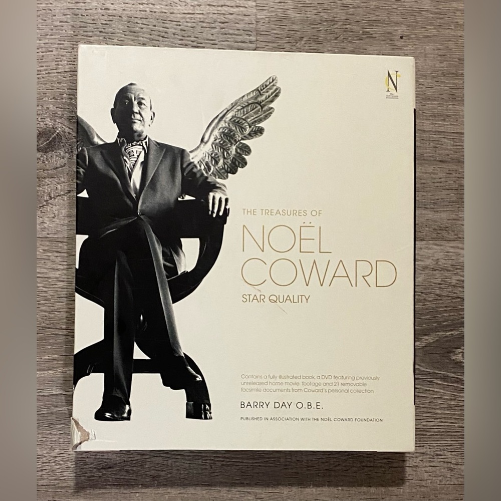 The Treasures of Noël Coward: Star Quality | Barry Day Hardcover Memorabilia DVD - Picture 2 of 7